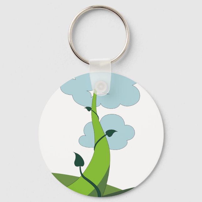 Jack und Beanstalk Schlüsselanhänger (Vorderseite)