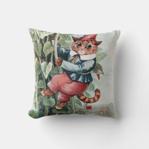 Jack und die Bohnenstange, Louis Wain Kissen