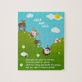Jack-und-Jill-Kinderreim-Puzzle