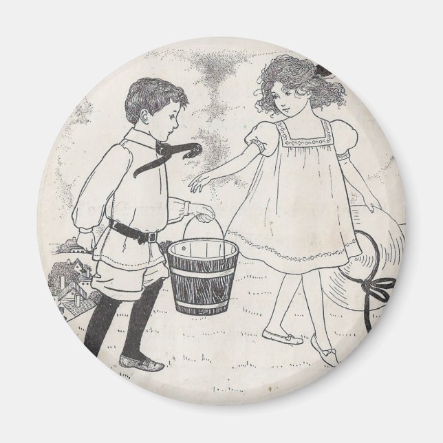 Jack und Jill Magnet (Vorne)