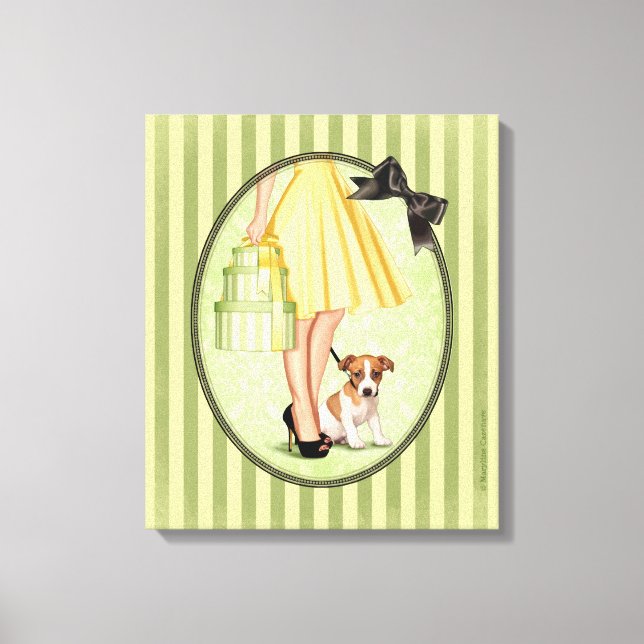 Jack und Kisten Leinwanddruck (Vorderseite)