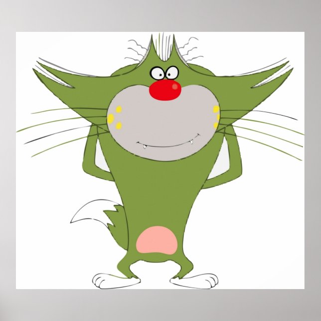 Jack-Vektor-Oggy und die Kakerlaken Poster (Vorne)