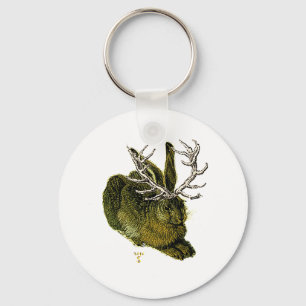 Jackalope des 16. Jahrhunderts Schlüsselanhänger