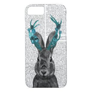Jackalope mit türkisfarbenen Antlers iPhone 8/7 Hülle