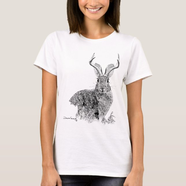 Jackalope T-Shirt (Vorderseite)