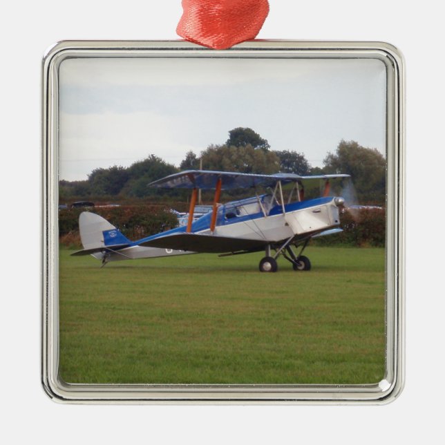 Jackaroo ausgerichtet für Start Silbernes Ornament (Vorne)
