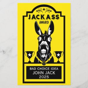Jackass Award