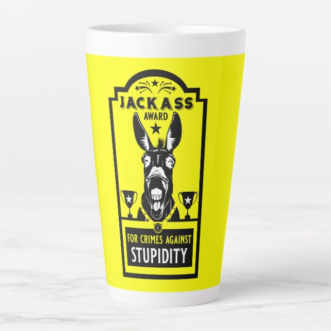 Jackass Award Milchtasse (Vorderseite)