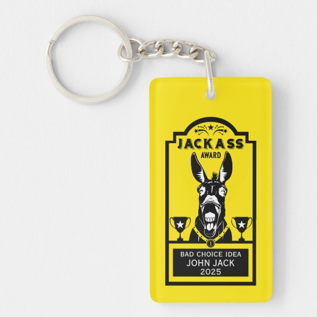 Jackass Award Schlüsselanhänger (Vorderseite)