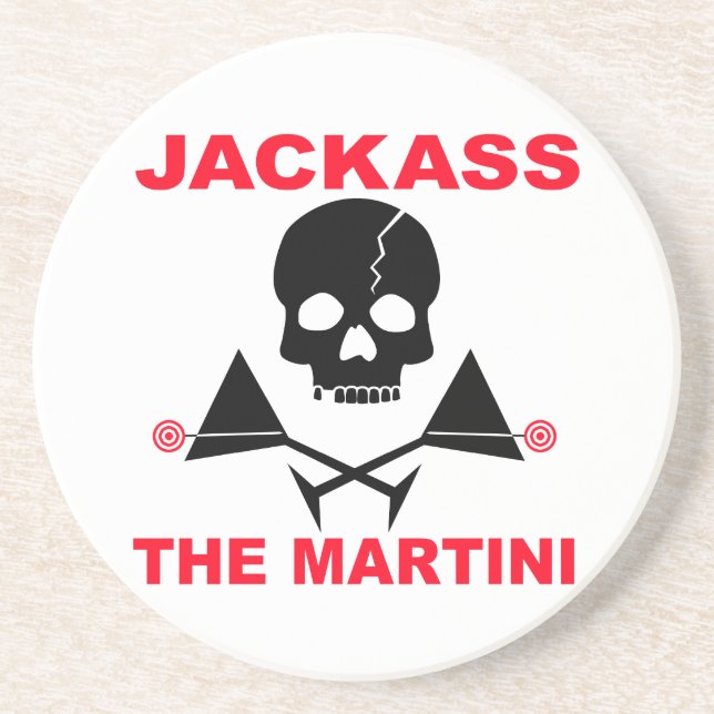 Jackass, der Martini-Untersetzer Untersetzer (Vorne)