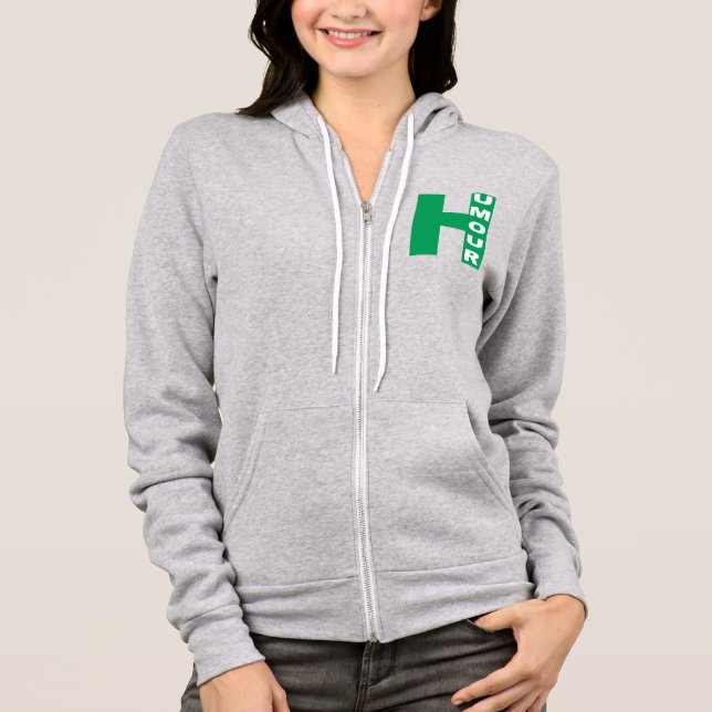 Jacke mit Bruyère-Kapuze HUOUR Hoodie (Vorderseite)