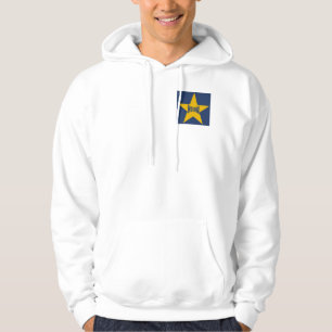 JACKE MIT GRÜNKAPUZE GAZON DESIGN INDIANA USA HOODIE