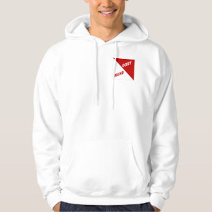 JACKE MIT WEISSER KAPUZE DESIGN DORTMUND DEUTSCHLA HOODIE
