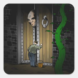 Jacke Trick oder Aufkleber behandeln