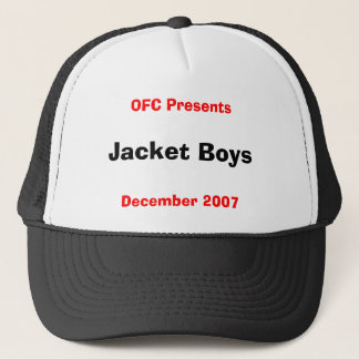 Jacken-Jungen, OFC Geschenke, im Dezember 2007 Truckerkappe