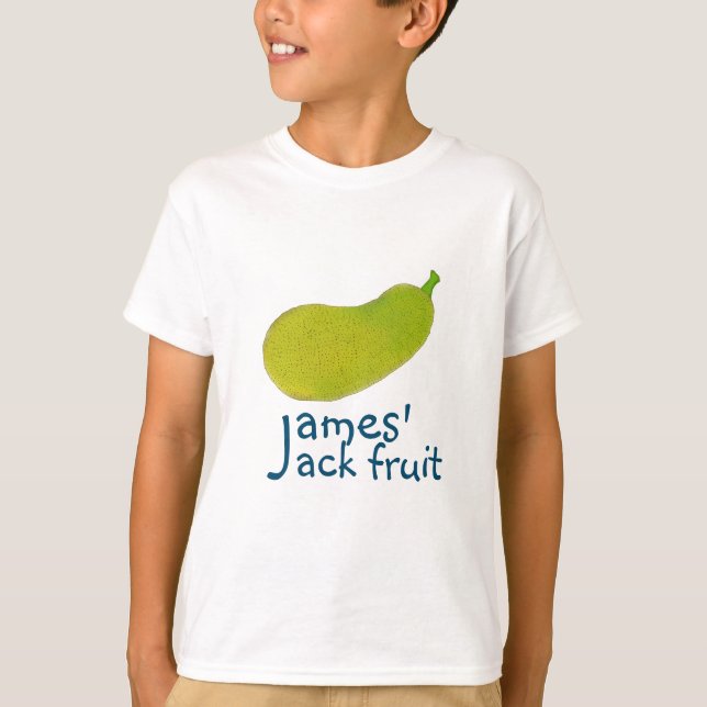 Jackfruit Journey: Fun Bekleidung für J-Namen T-Shirt (Vorderseite)