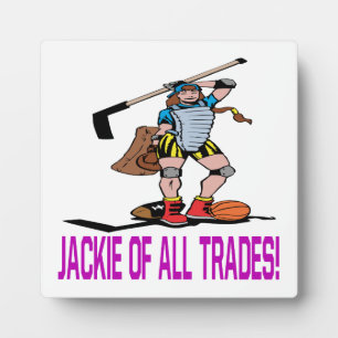Jackie aller Geschäfte Fotoplatte