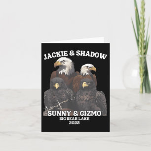 Jackie and Shadow Sunny and Gizmo Big Bar Lake 20 Karte