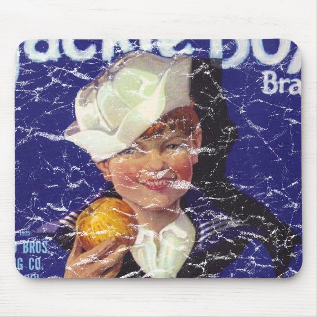 Jackie Boy - abgenutzt Mousepad (Vorne)