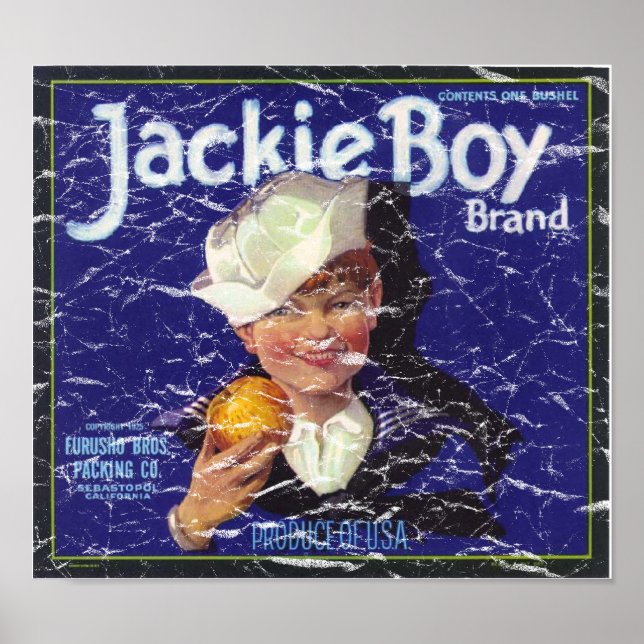 Jackie Boy - bekümmert Poster (Vorne)