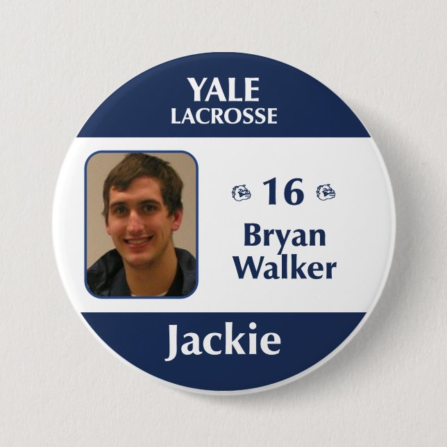 Jackie- - Bryan-Wanderer Button (Vorderseite)