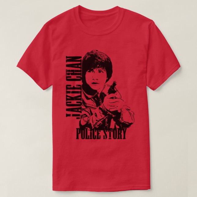 Jackie Chan Police Story T-Shirt (Design vorne)