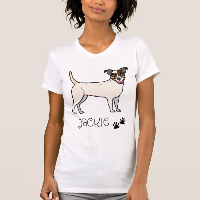 Jackie-Hund-T - Shirt (Vorderseite)