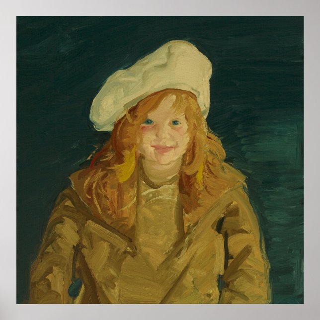 Jackie (Jacqueline Hudson) von George Bellows Poster (Vorne)