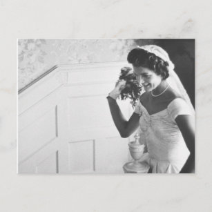 Jackie Kennedy, 1953 Postkarte