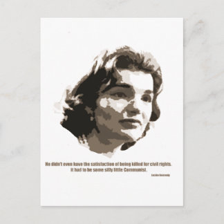 Jackie Kennedy Postkarte