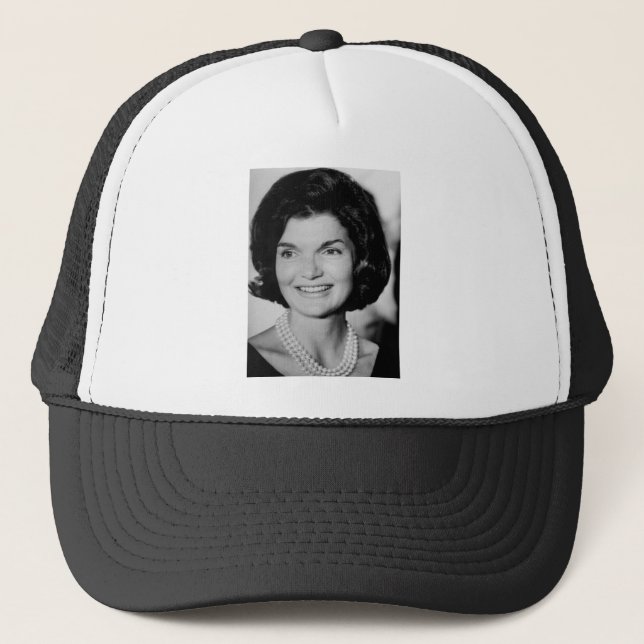 Jackie Kennedy Truckerkappe (Vorderseite)