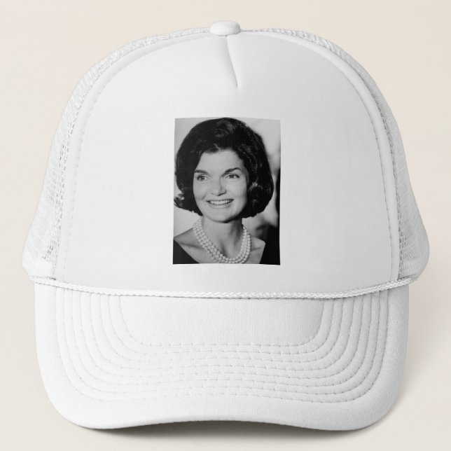 Jackie Kennedy Truckerkappe (Vorderseite)