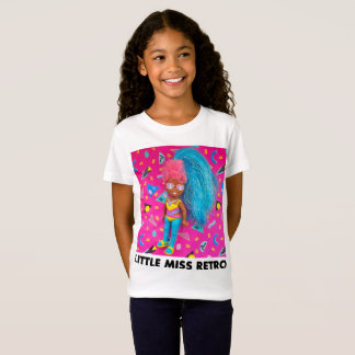 Jackie und heißrosa Geo T-Shirt