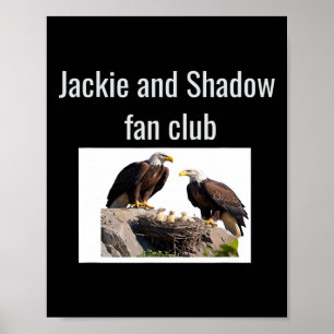 Jackie und Shadow Fanclub Adler _1 Poster