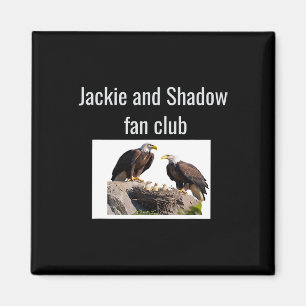 Jackie und Shadow Fanclub Eagles _1 Magnet