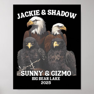 Jackie und Shadow Sunny und Gizmo Big Bear Lake 20 Poster