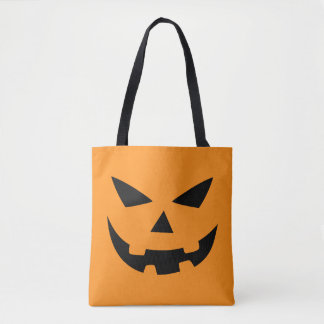 Jackolantern font face au sac fourre-tout à