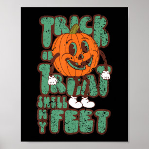 JackOLantern Halloween Pumpkin-Gesicht Poster