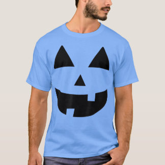 JackOLantern Halloween Pumpkin-Gesicht T-Shirt