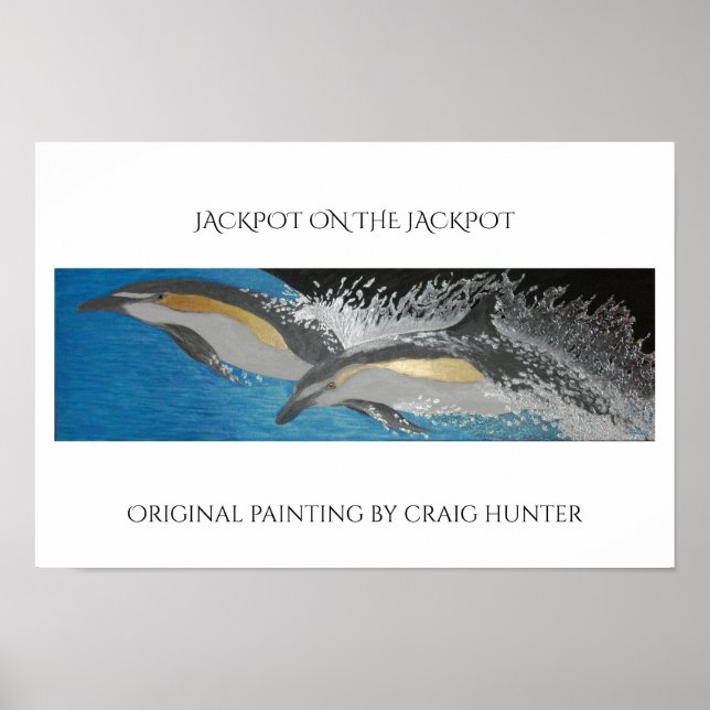 JACKPOT AUF DEM JACKPOT POSTER (Vorne)
