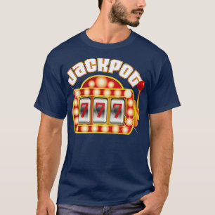 Jackpot Gambler Gambler Spielautomat T-Shirt