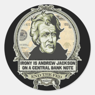 Jackson Beenden Sie das Gefüttert Stickers-Set Runder Aufkleber