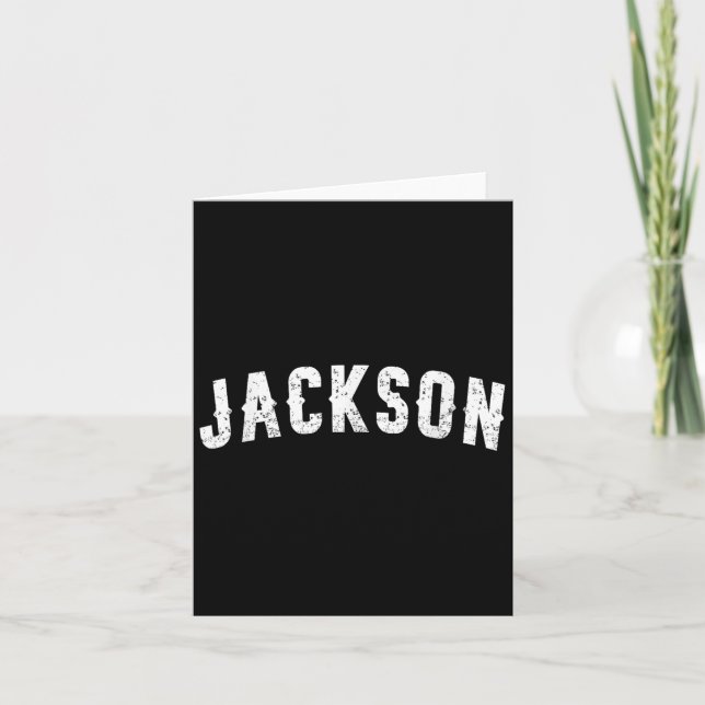 Jackson Clic _6 Karte (Vorderseite)