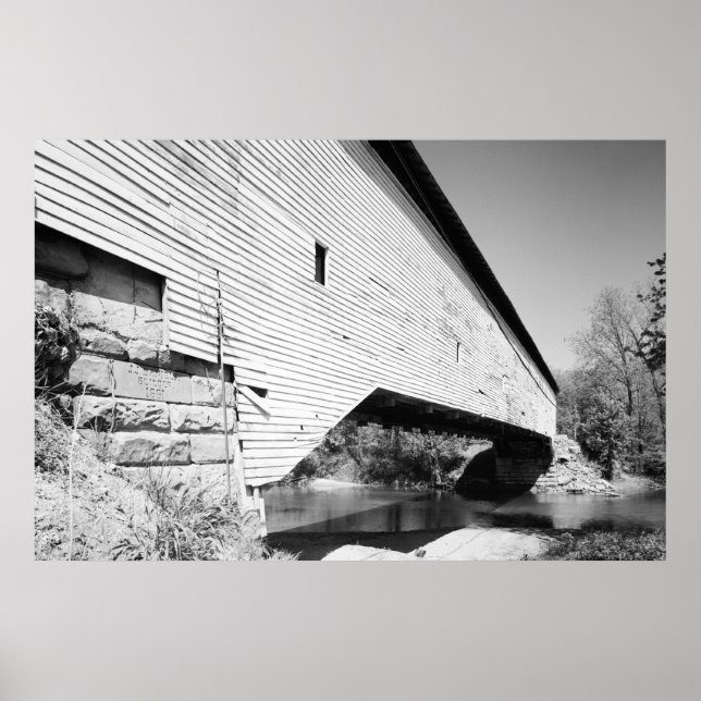 Jackson Covered Bridge Poster (Vorne)