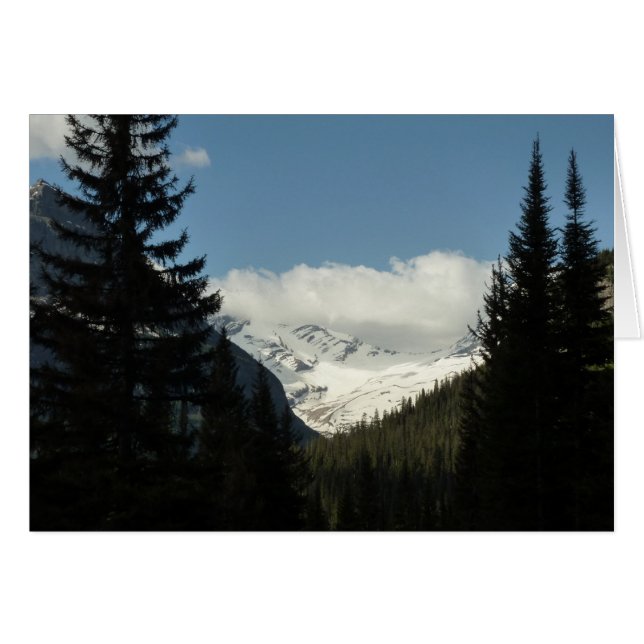 Jackson Glacier Blick auf Glacier National Park (Vorderseite (Horizontal))