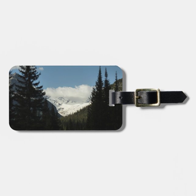 Jackson Glacier Blick auf Glacier National Park Gepäckanhänger (Vorderseite horizontal)