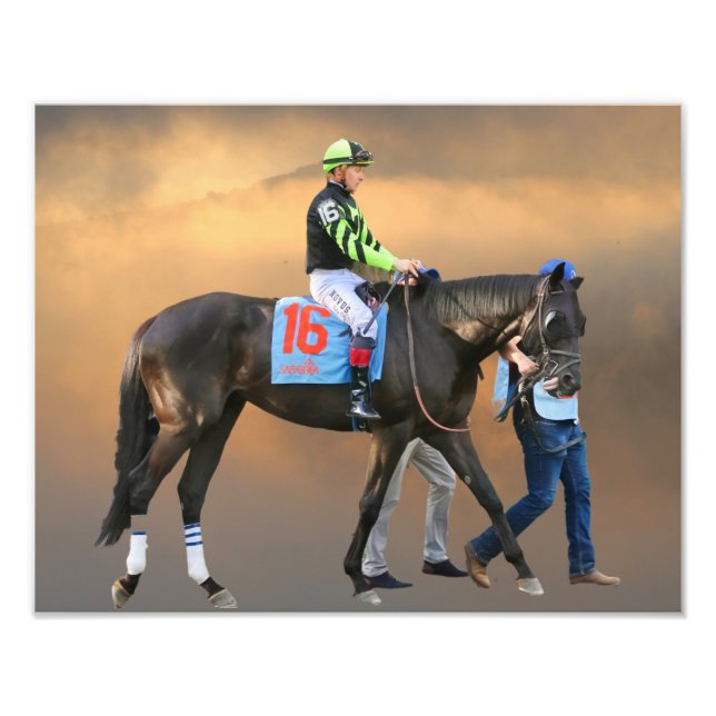 Jackson Heights Ross - Dylan Davis jockey Fotodruck (Vorne)
