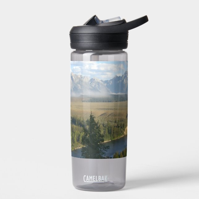Jackson Hole Berge und Fluss Trinkflasche (Links)