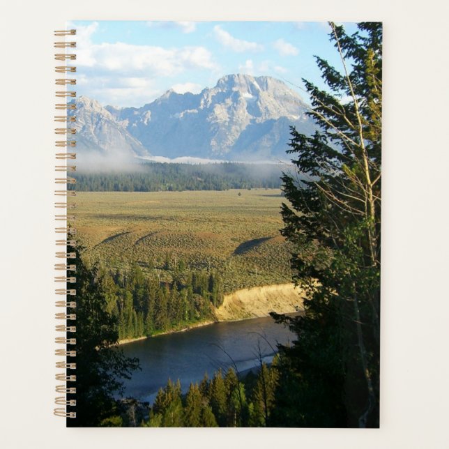 Jackson-Hole-Gebirge und Fluss Planer (Vorderseite)