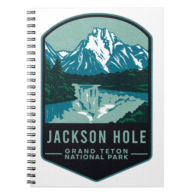 Jackson Hole Grand Teton National Park Notizblock (Vorderseite)